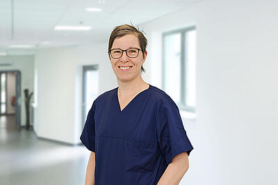 Brigitte Layer, Ltd. Oberärztin Anästhesie, Krankenhaus Düren