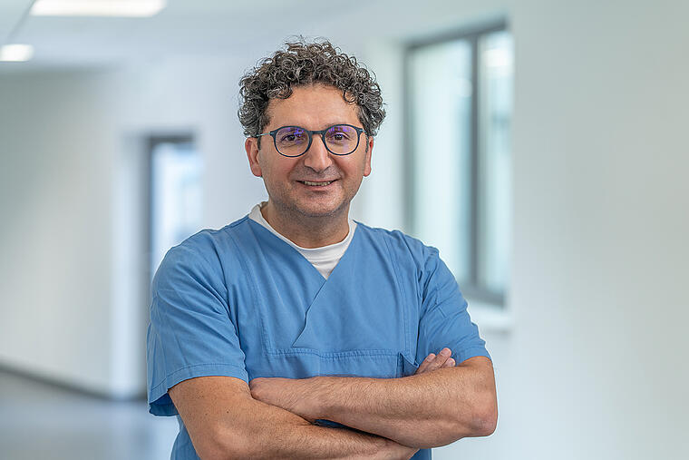 Mahmut Sönmez, Oberarzt Anästhesie, Krankenhaus Düren