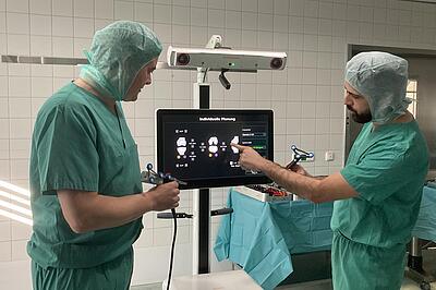 Krankenhaus Düren – Dr. Thomas Dienstknecht und Ali Ghossein