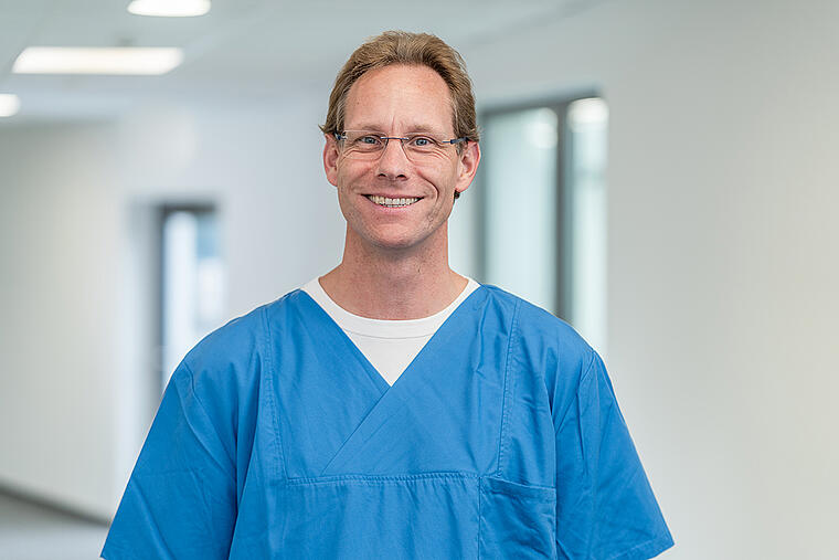 Olaf Schroeder, Oberarzt Transplantationsbeauftragter Arzt, Krankenhaus Düren